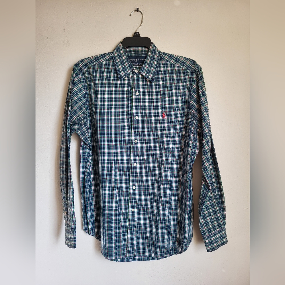 Mens Polo Classic Fit Button Up